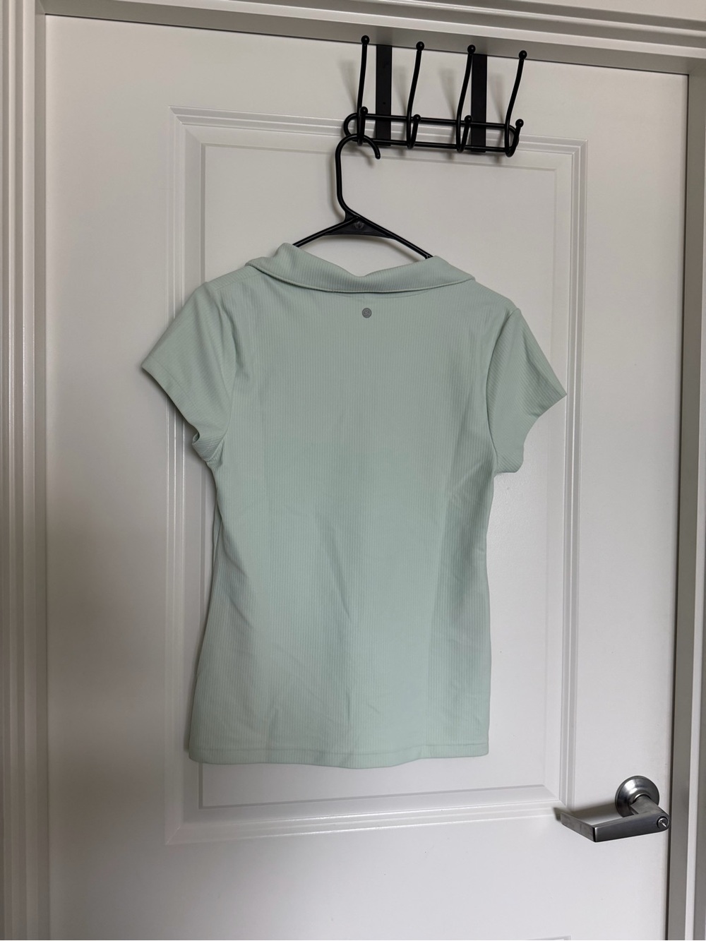 CALIA by Carrie Underwood Mint Short-Sleeve Ribbed Polo - Picture 3 of 3
